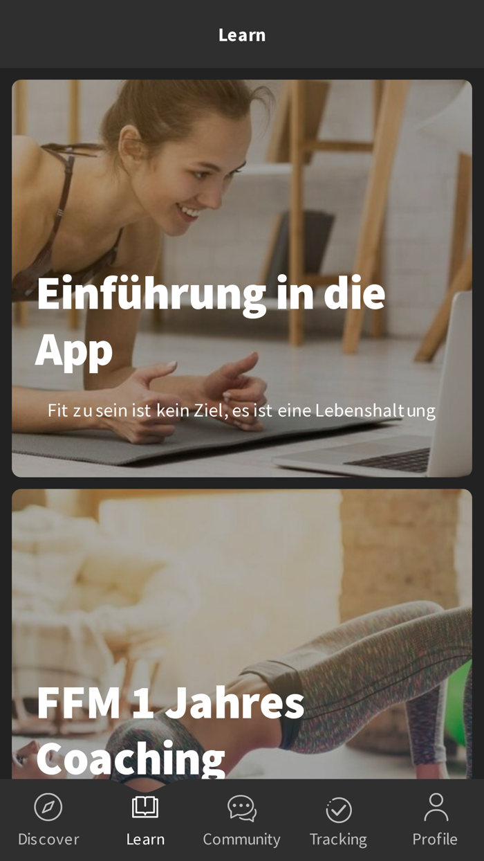 Frauen Fitness Coaching