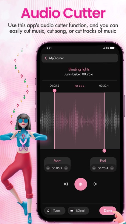 Music Player - Ringtone Cutter screenshot-3