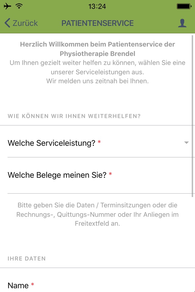 Physiotherapie Brendel screenshot 2