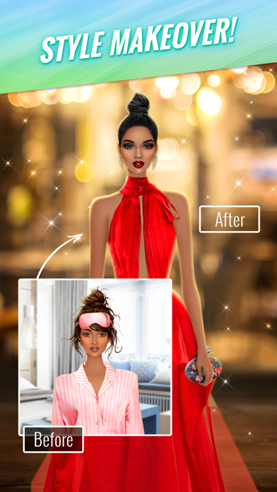 Screenshot from Covet Fashion: Model Makeover