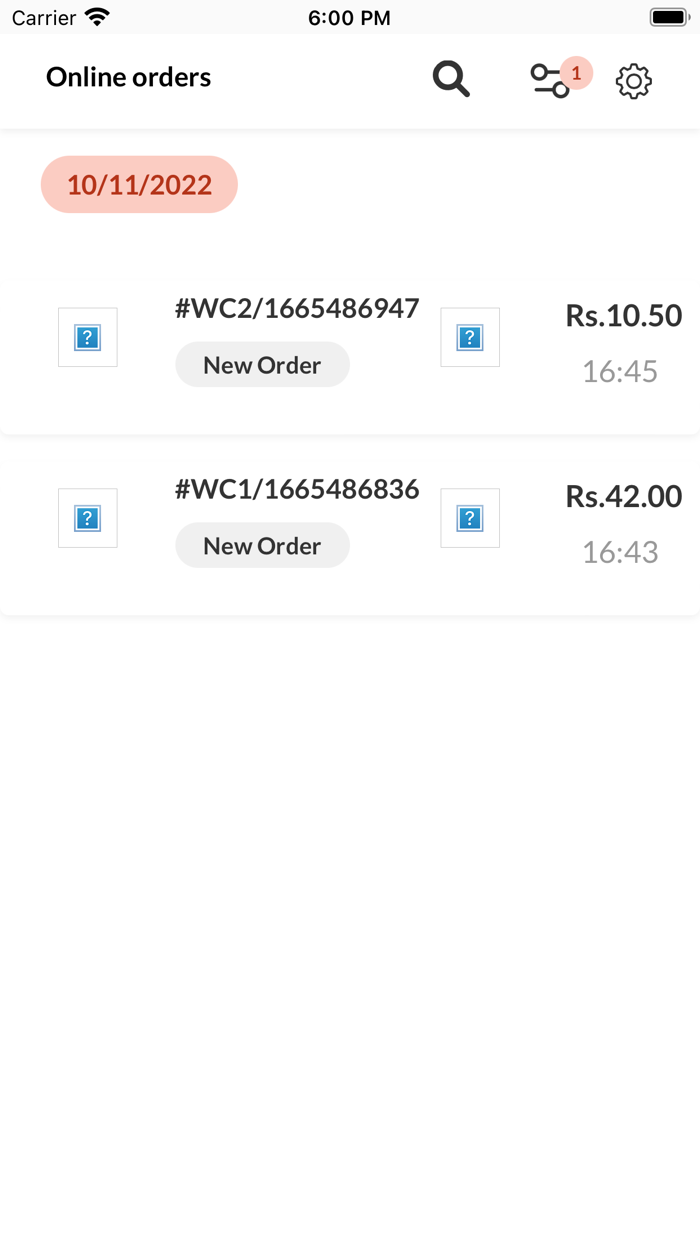 ePOS Hybrid - Orders