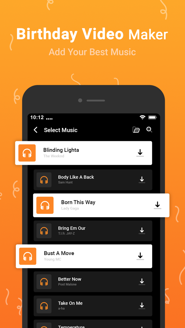Birthday Video Maker  Editor