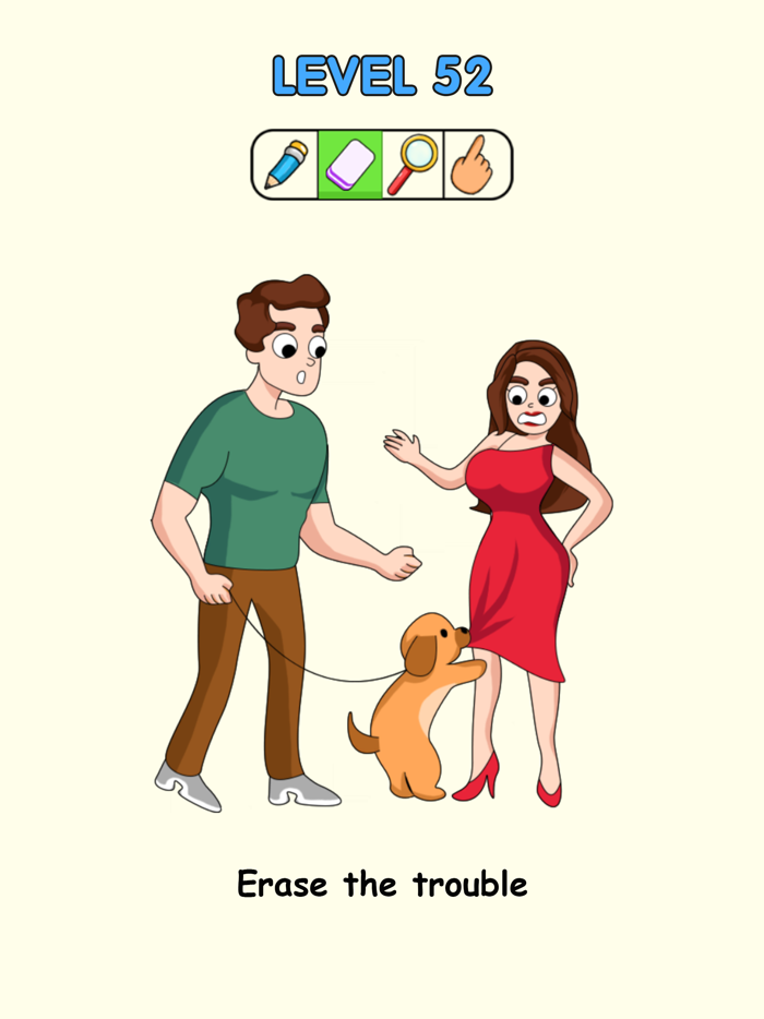 Naughty Puzzle Brain Out Test