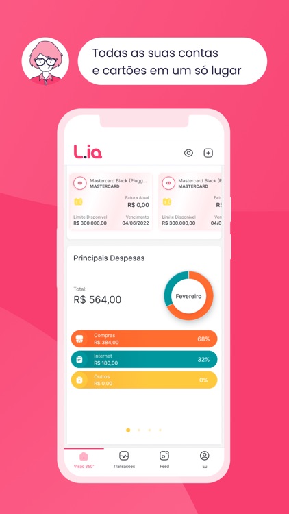 Lia - Assistente Financeira