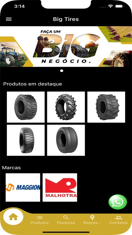 Big Tires App