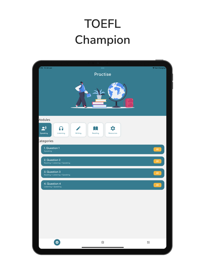 TOEFL Champion - AI Scoring