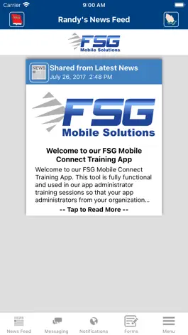 Game screenshot FSG Mobile Connect Training apk