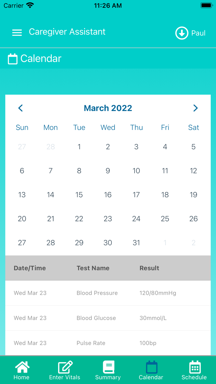 CA - Caregiver Assistant