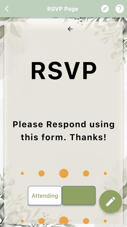 Be Our Guest Wedding App screenshot-3