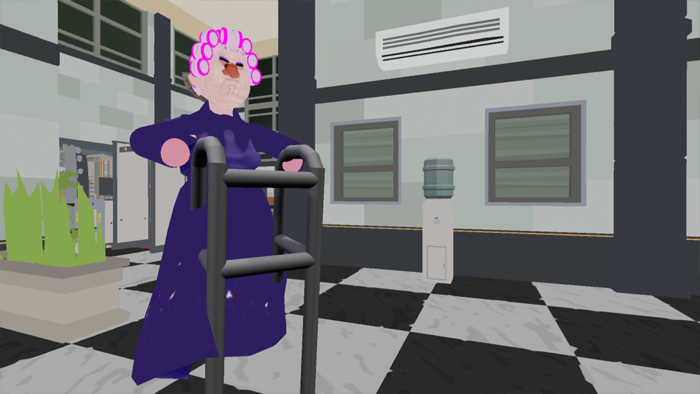 Escape Grumpy scary grandma