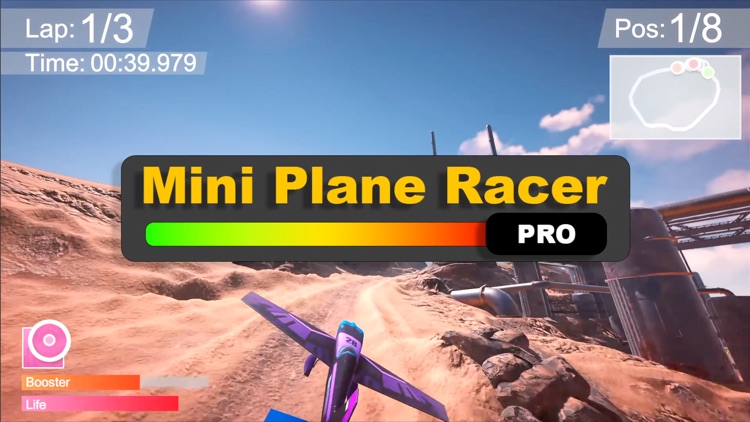 Mini Plane Racer Pro screenshot-0