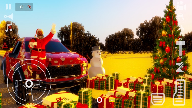 Car Games : Santa Christmas