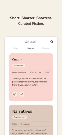 Game screenshot Storysurf apk