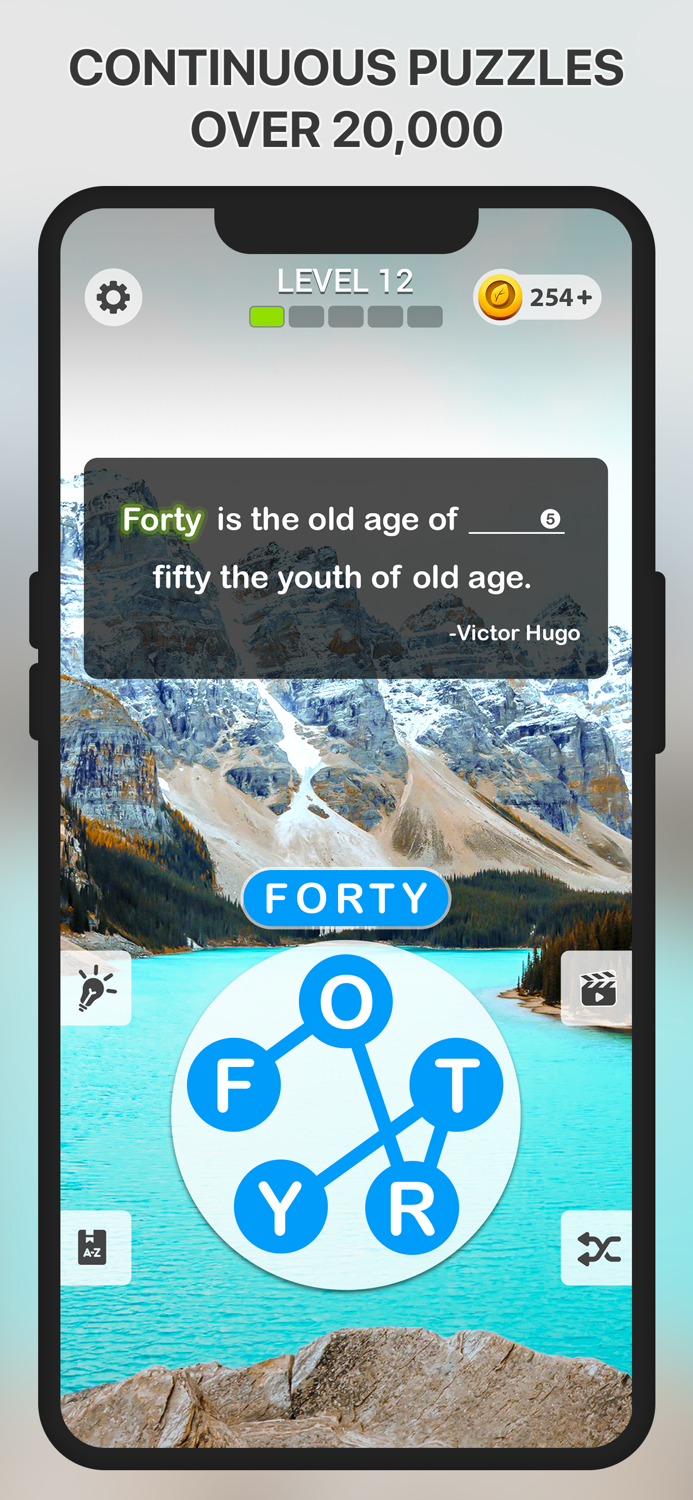 Word Quotes - Word Game