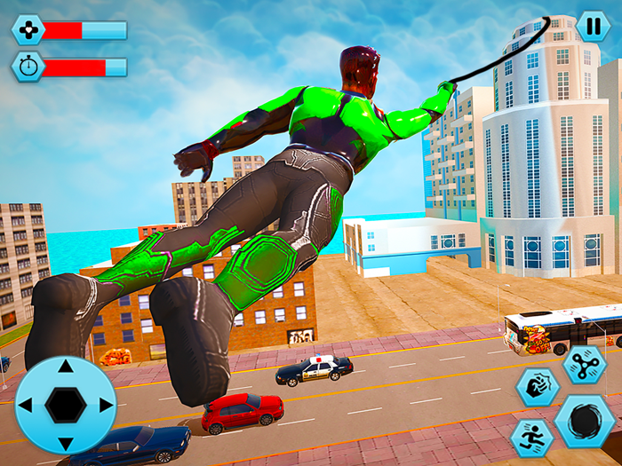 Rope Superhero Mad City Crime