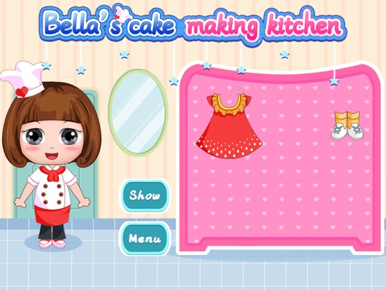 Bella's cake making kitchen screenshot 4