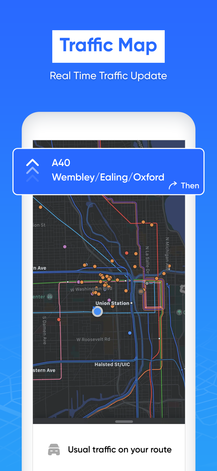 GPS Live Navigation  Maps