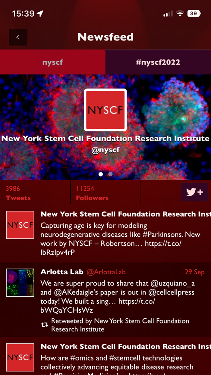 The NYSCF Conference