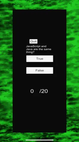 Game screenshot JavaScript Quiz - 20 Questions apk