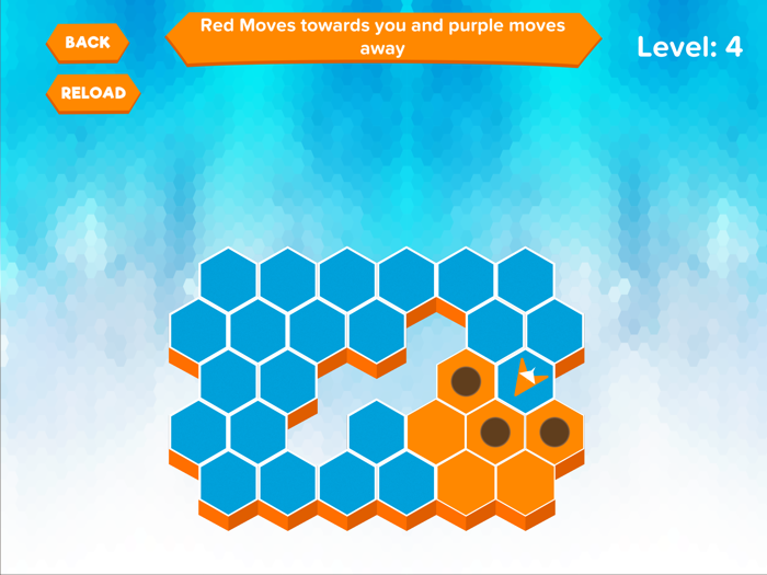 Hexa path puzzle