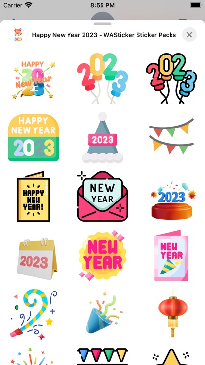 Happy New Year 2023 -WASticker screenshot-6