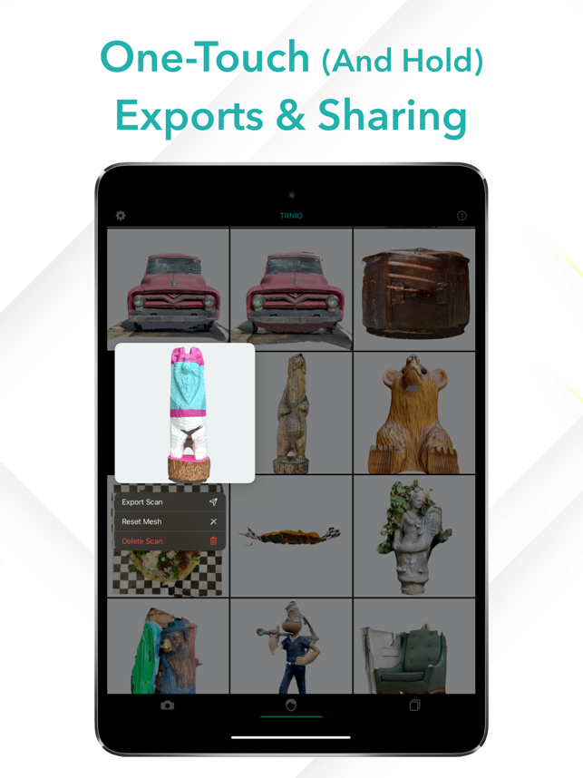 ‎Trnio 3D Scanner Screenshot
