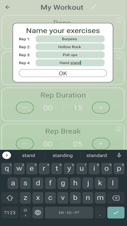 MegaCron: Gym Voice HIIT Timer screenshot-6