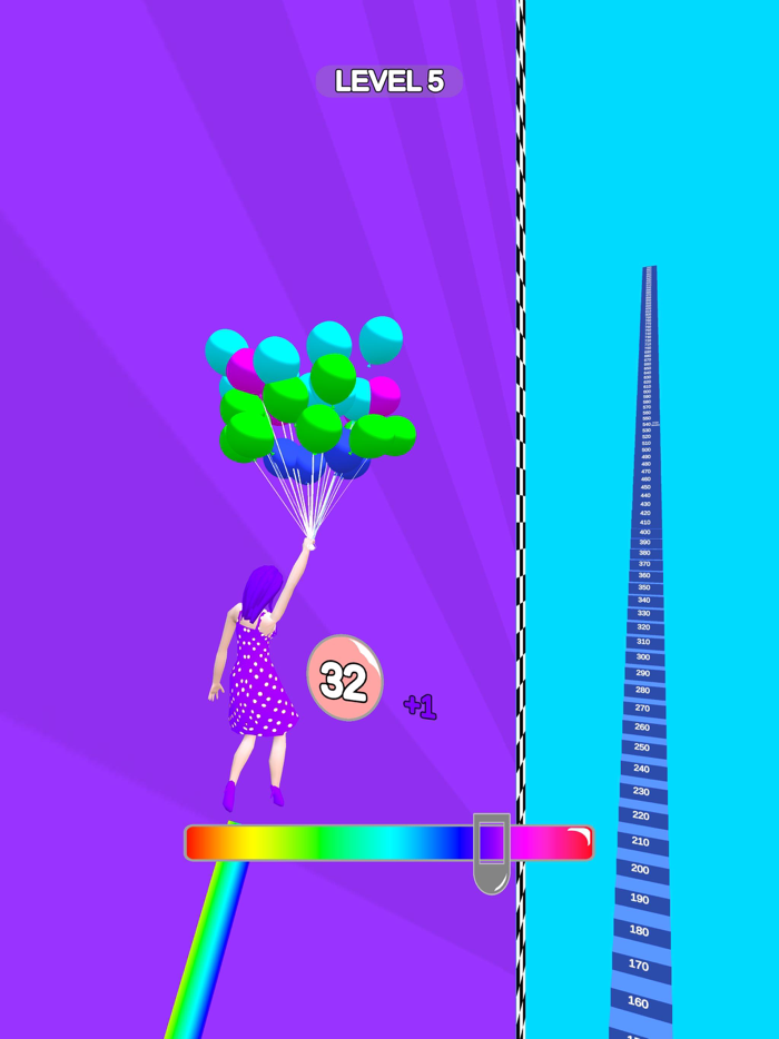 Colorful Balloons 3D