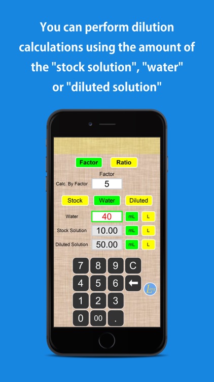 Simple Dilution Calculator