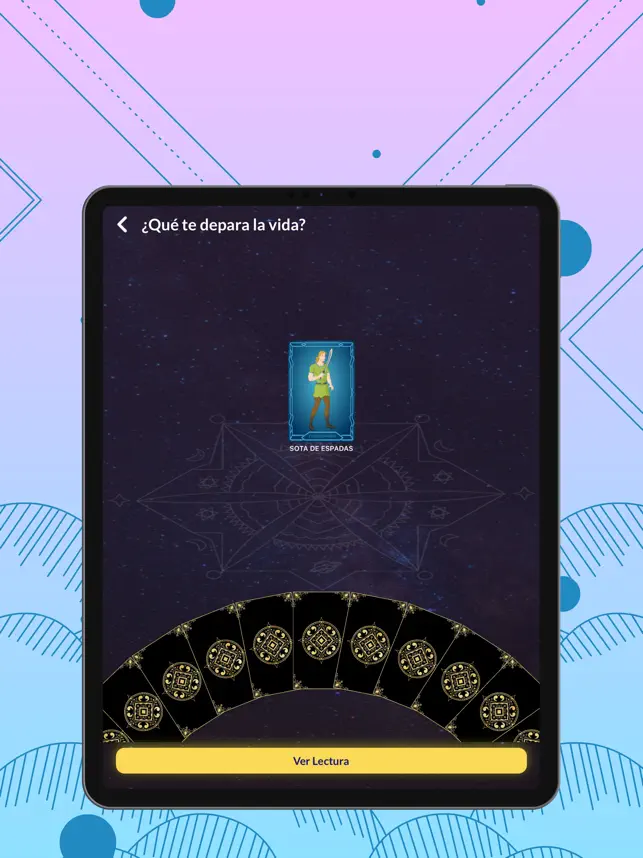 Captura 4 Lectura de cartas del tarot iphone