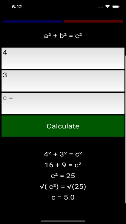 Pythagorean Theory Calculator screenshot-3