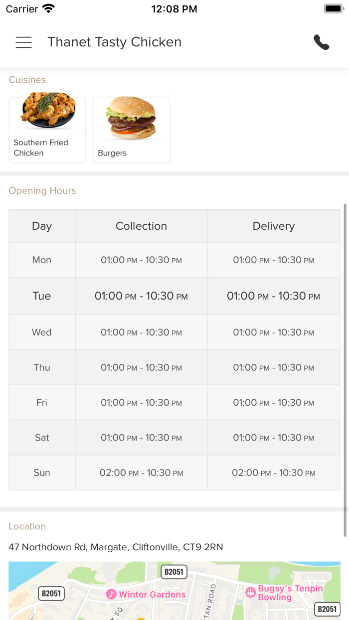 Thanet Tasty Chicken