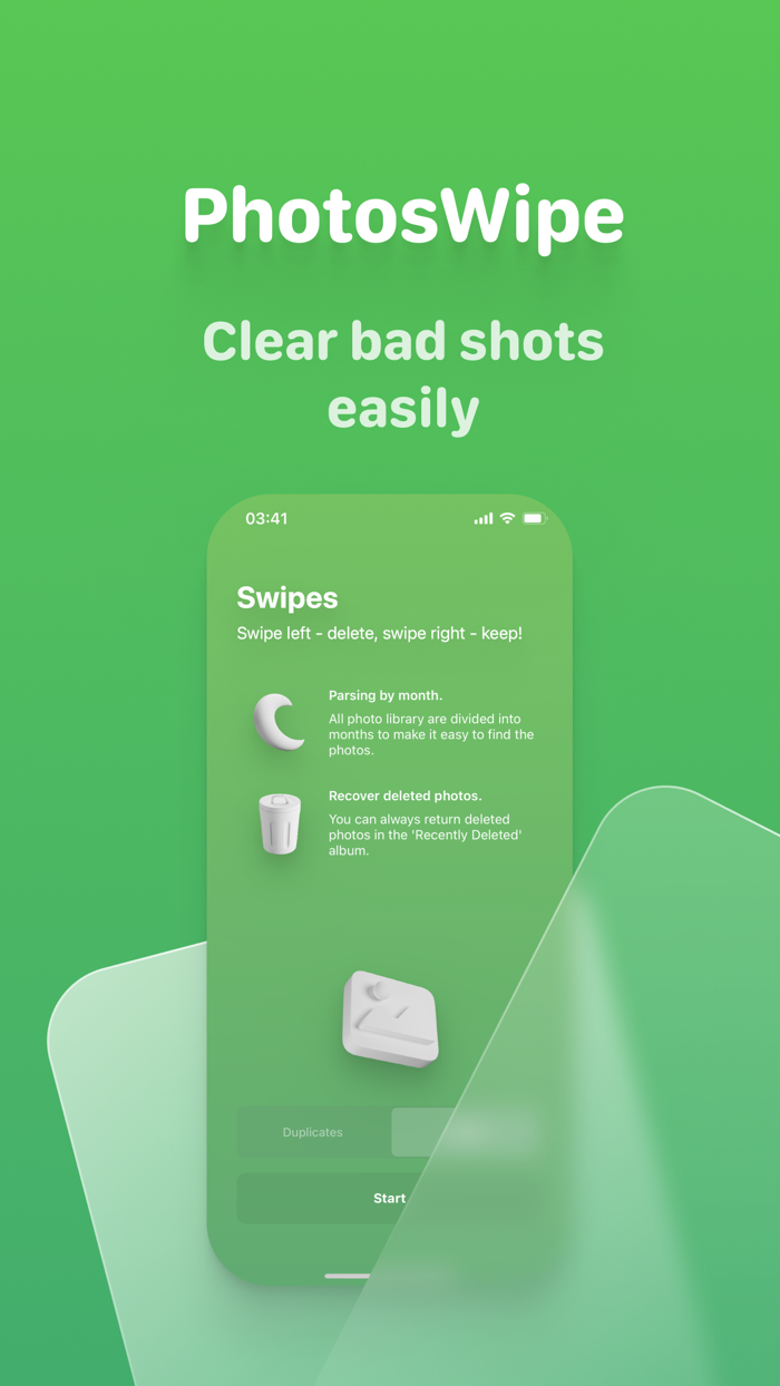 PhotoSwipe - photos cleaner