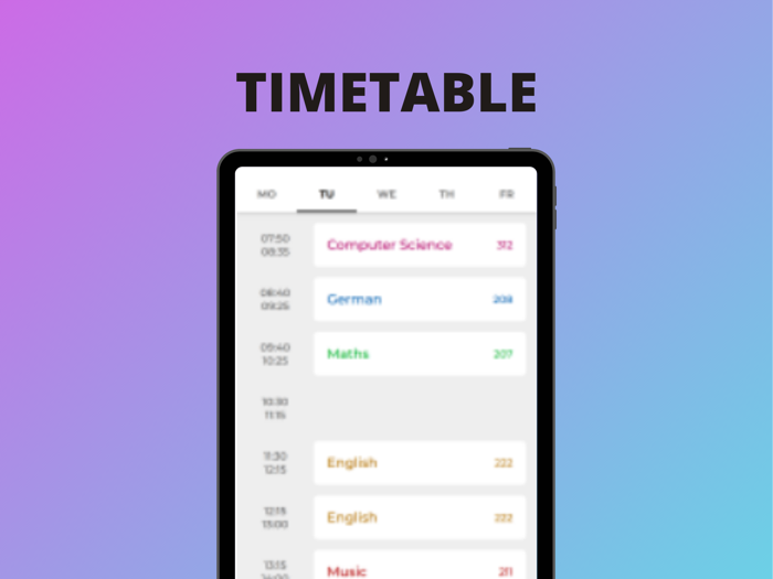 Timetable School App
