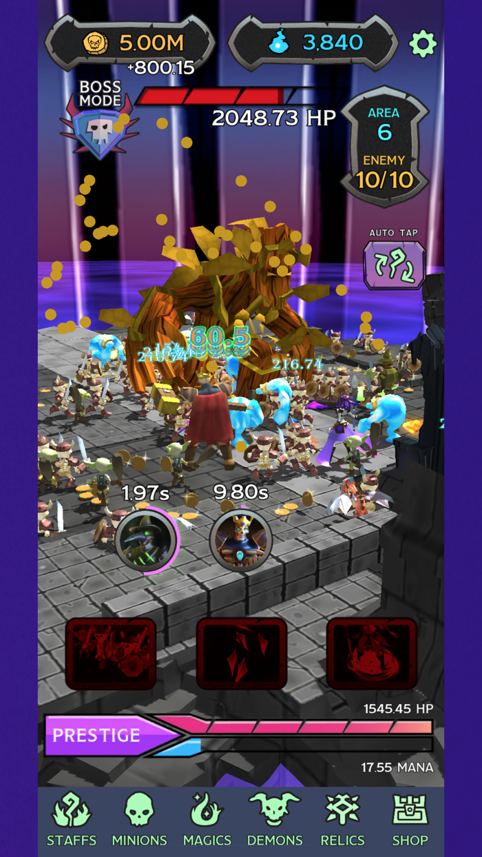 Tap Dungeon Necromancer