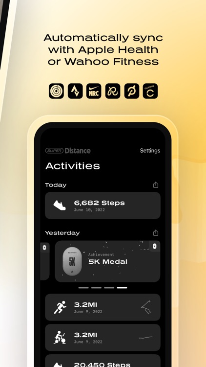 Any Distance – Share Workouts