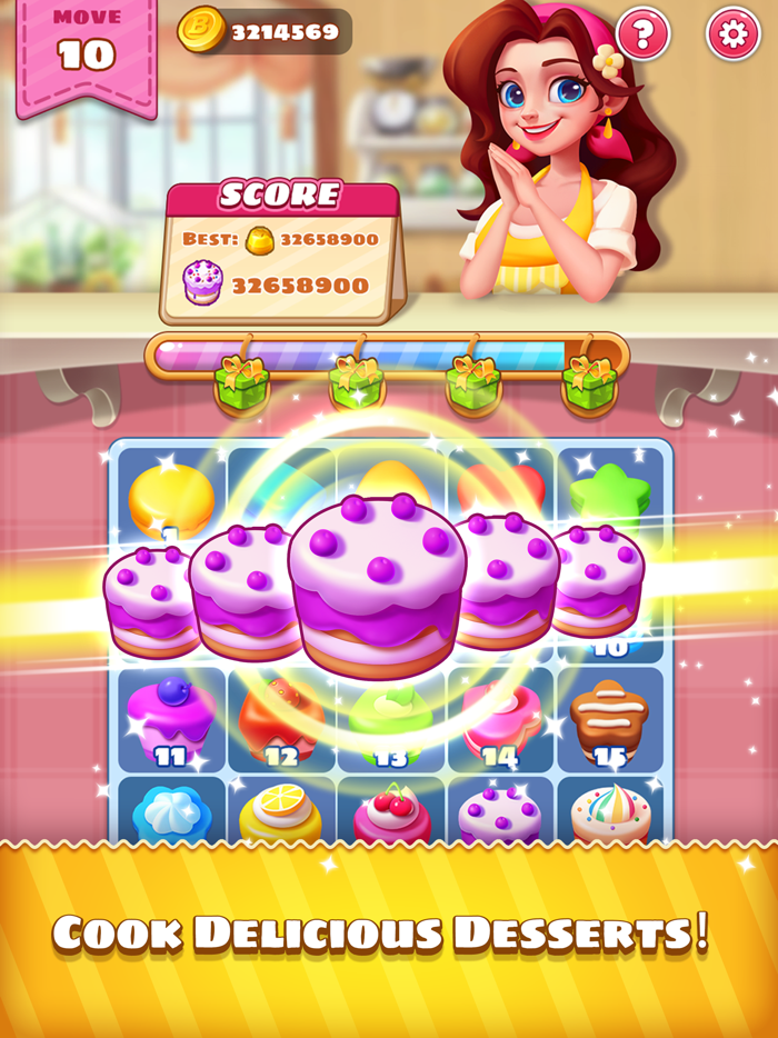 Dessert Master -  Puzzle game