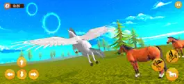 Game screenshot Flying Unicorn Horse Game 2022 apk