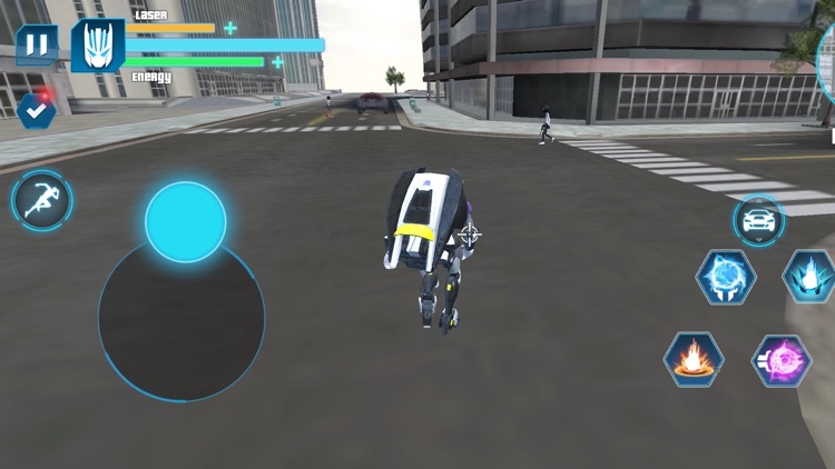 Robot Transform Car Simulator screenshot-3