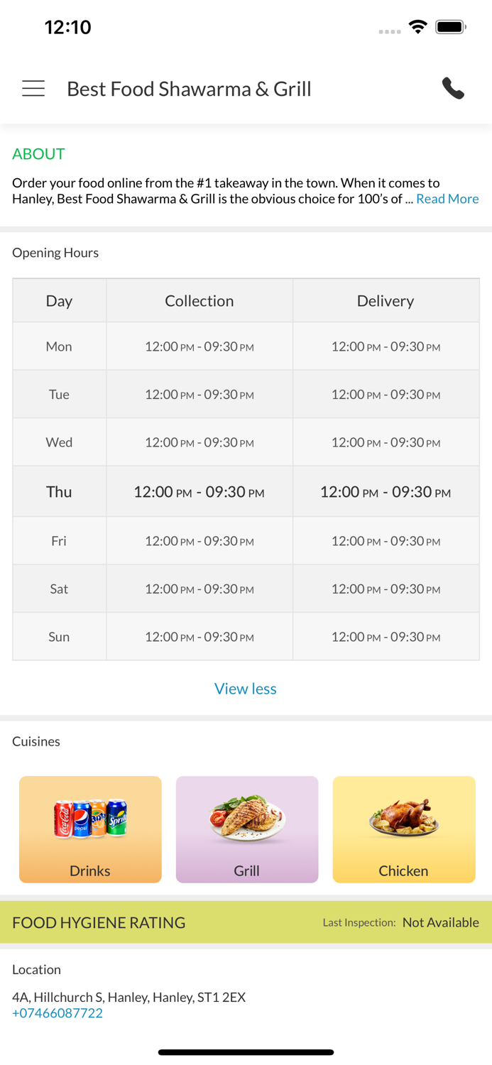 Best Food Shawarma and Grill