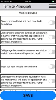 termite & pest proposals iphone screenshot 4