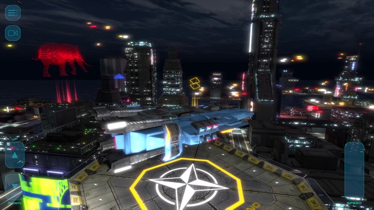 Cyber Car - Flight Simulator screenshot-3