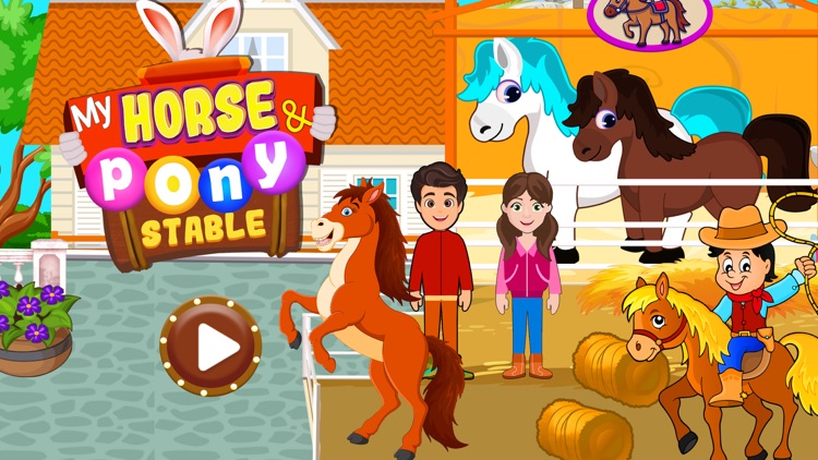 My Pony Horse Stable Town Life screenshot-3