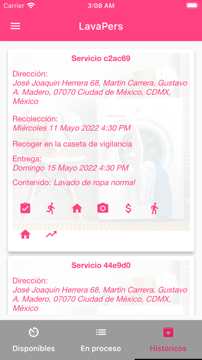 LavanderiApp - para trabajar