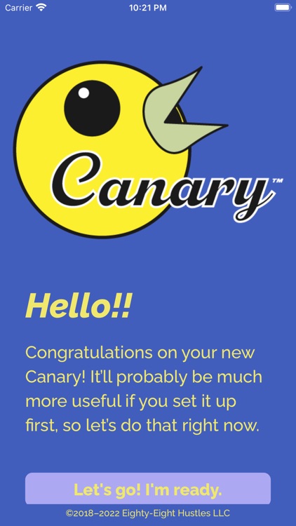 Canary Setup