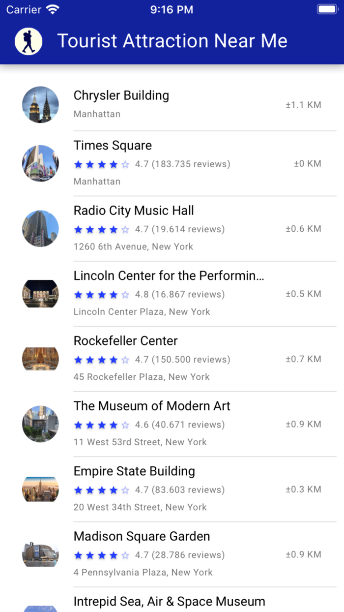 Tourist Attraction Near Me