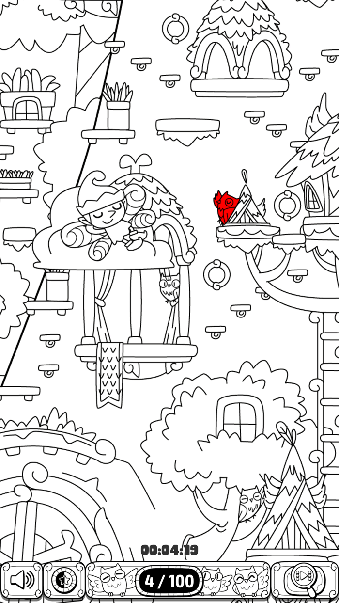 Find 100 Hidden Owls