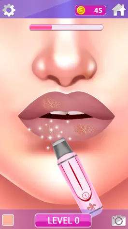 Game screenshot Lip Art Makeup Games apk