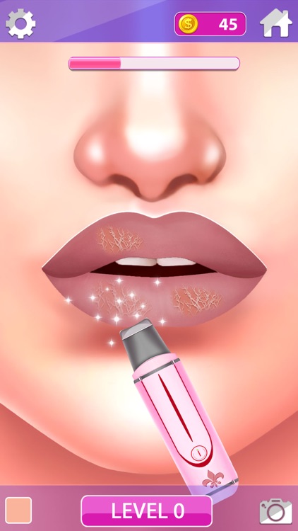 Lip Art Makeup Games