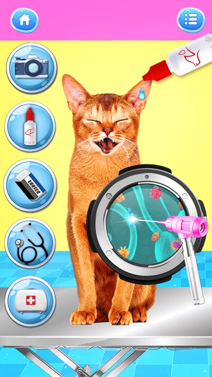 Cat Games: Pet Vet Doctor Care screenshot-3